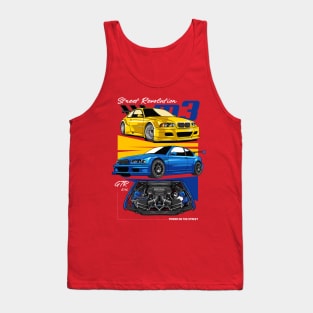 GTR E46 Street Revolution Tank Top